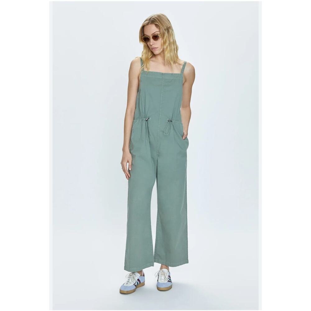 Pistola Women's Light Green Adela Sleeveless Wide Leg Jumpsuit Size XXS